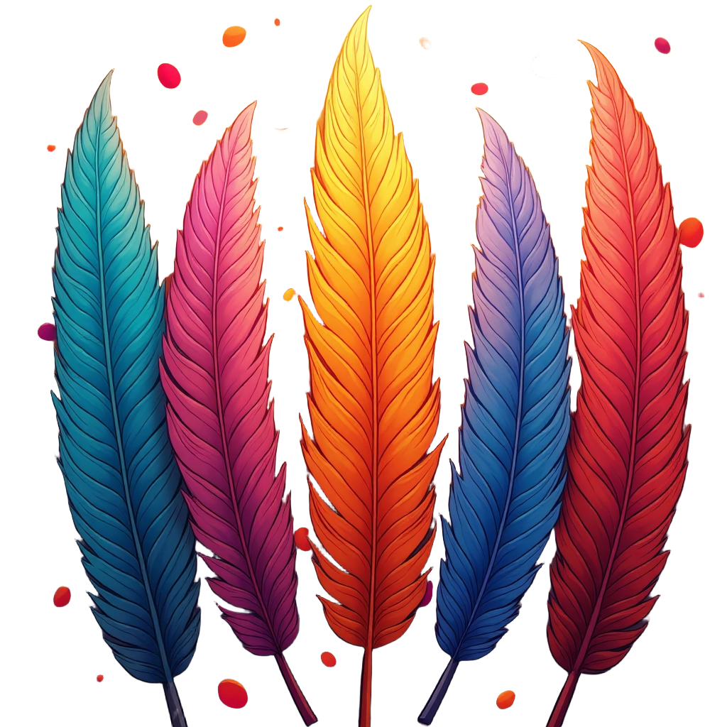 Colorful Feathers